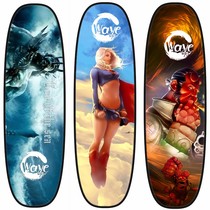 (Colorful series) Waveup Flowrider indoor surfboard simulation surf support customization