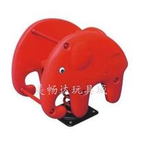 Kindergarten early education rocking music Childrens spring rocking horse High quality baby elephant rocking music Childrens rocking horse hot sale