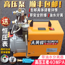 Bumblebee high pressure air pump 30mpa high pressure air pump 40mpa small single cylinder water-cooled electric air pump