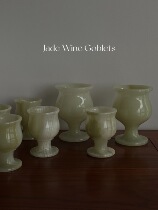 YURUUI Designer]Brand New Pakistan Jade Wine Goblets Red Wine Glass Spirits Glass