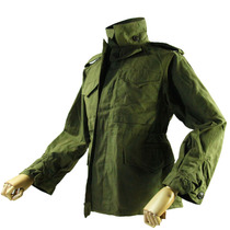No. 7 material rhinoceros M1943 field windbreaker short clip style M43 jacket original version color matching