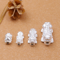 999 sterling silver Pixiu Pichu foot silver unicorn accessories Bracelet Necklace Pendant keychain DIY hand woven accessories