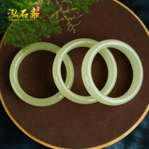 Hongshizhai brand jewelry natural jade bracelet yellow mouth Afghan jade bracelet cat eye bracelet mother bracelet