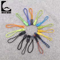 Zipper head lanyard charge clothes luggage zipper tail rope donkey outdoor zipper pull head handle rope accessories