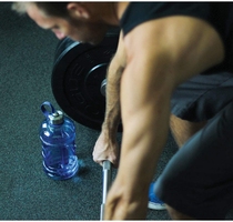 Large capacity sports fitness travel kettle Space cup Summer ton ton barrel 2 2L