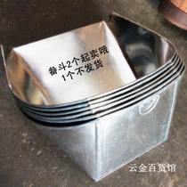 Increase thick and strong stainless steel sweeping ash bucket dustpan iron dustpan household metal dustpan large bucket