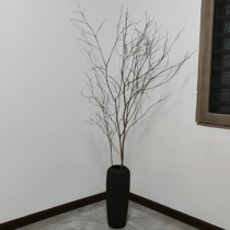 Natural dry branches and branches living room flower arrangement simple and elegant simple decoration window floor dead branch vase Zen dry flower dead branch