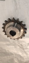 One inch 18 tooth single row chain sprocket 16A national standard hole with pin key industrial mechanical transmission large torque can be customized