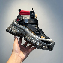 High helps thick bottom mens shoes Fall new small crowdshoes Chauffes Old Daddy Shoe Mens Boomers Heightening Martin Boots Man Boots
