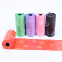Kitty dog cleaning garbage bag small garbage bag ten poop bag poo bag disposable garbage bag foot print