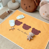 South Korea Dottodot small bear olive tulip baby Four Seasons Urine Mat Climb with Climbing Cushion Waterproof Mattress