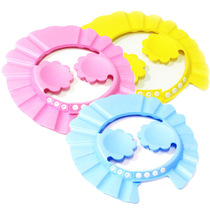 Baby shampoo cap Baby child waterproof ear protection shower cap adjustable shampoo cap increase bath cap toddler water shower cap