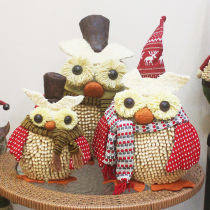 Holy Festival Owl Plush doll props mall bar scene atmosphere layout decoration props