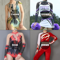 Dance clothes dance cool custom design aerobics performance suits cheerleading performance competition artistic gymnastics costume