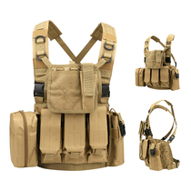 Lightweight vest multifunctional bellyband RRV Reconnaissance Tactical Vest battle vest chest hanging CS protective equipment