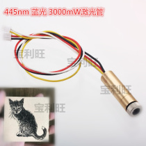 2019 upgrade Tube 3000mW blue laser module CNC laser engraving machine accessories