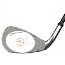 Golf wood rod hardcore test paper golf swing blow paper sweet spot hit ball position memory paper