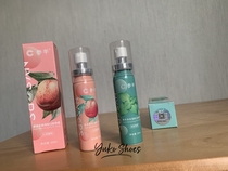 2 ~ Zhao Silu endorsement reference B convenient breath spray ~ mouth spray freshener mint qinrun peach 20ml