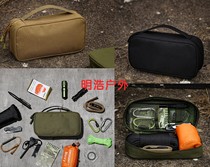 Outdoor wash bag small medical emergency storage bag multi-functional tactical bag tactical EDC hand-held sundries bag