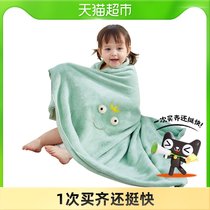 Card with baby bath towel than gauze cotton absorbent super soft newborn baby baby bath towel autumn and winter towel