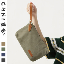 Canvas Handbag Mens Long Wallet Envelope Handbag Mens Handbag Handbag