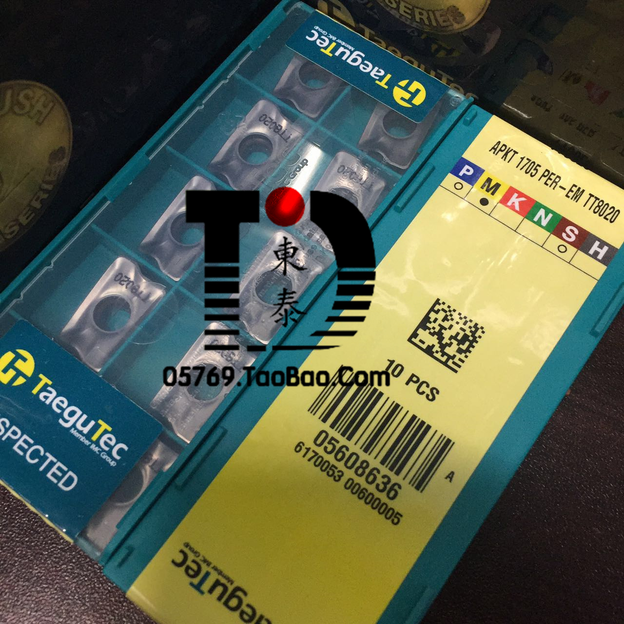 Teguque Tategutec APKT1705PER-EM TT8020 stainless steel milling blade spot specials