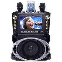 Karaoke USA GF844 Complete Karaoke System with 2 Mi