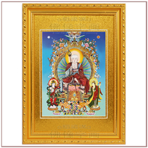 Tian Fuhui 04 Jizo Bodhisattva Daji Xiang Tian Female Solid Earth God Bound to Buddhism HD Altar City Thangka
