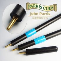 British JP lengthened John Parris pool cue lengthy 6-inch ebony lengthy 21-inch lengthy