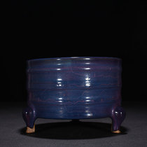 The Year of the Song and the Yao Kiln Yaoyao Roses Purple Glaze-Glazed Stove