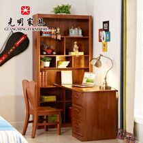 Bright furniture Red Oak shu zhuo jia