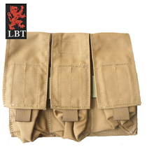 American original LBT 9010C triple bag military fan tactical vest accessory kit Wolf Brown accessory bag