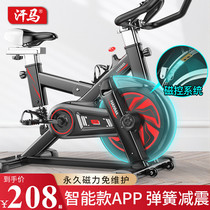 Sweat horse dynamic bicycle female exercise bike home pedal indoor sports bike weight loss gym exercise equipment