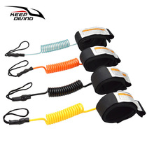 Party board surfing safety foot rope TPU surfing foot rope Surfboard safety traction rope Paddle safety rope accessories