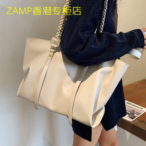 French ZAMP womens bag 2021 new leather bag summer senior sense shoulder crossbody tote bag Hand bag women