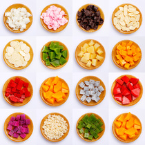 Plastic simulation fruit diced cut decorative accessories mango yellow peach macaque pineapple pitaya strawberry prosthesis mold