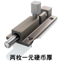 Aluminum alloy door bolt buckle door latch toilet locker room hotel bathhouse bedroom door latch lock