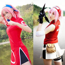 ANIME Naruto Sakura Sakura Haruno Sakura second generation cos costume comic show cosplay costume cheongsam woman