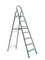 Guangzhou Times brand aluminum alloy ladder shelf ladder folding ladder 4 level 0 91 m load 100KG (order)