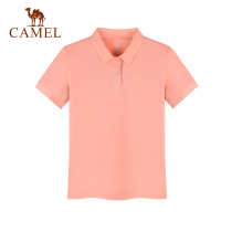 Camel sports polo shirt womens 2021 summer new T-shirt thin fashion casual breathable short-sleeved lapel top men