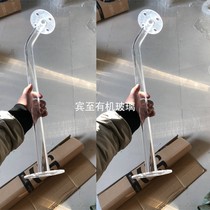 High transparent acrylic elbow organic glass tube Φ40 50 60 70mm hot-bending bend to map custom-made