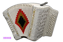 American imported musical instrument Accordion Accordion 31 keys 12 bass brand new white box professional