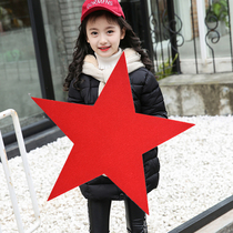 Kindergarten Red Star Games Admission Performance Props Little Star Red Army Pentagon Hand Dance Props