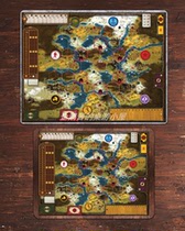 (Anne Board Game)Scythe War Scythe Scythe Board game card mat playmat