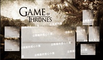 Thrones lcg player panel board game card pad