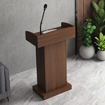 Lecture table platform club office opening speech station madgurus multimedia speech table Assembly conference table Lecture Hall