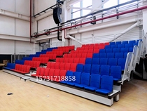 Outdoor sports Sports foot Basketball court Stadium Theater auditorium Flap ladder moving electric telescopic grandstand seat
