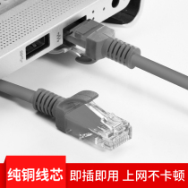 Super 5 pure copper core network cable Home high-speed laptop broadband cable Indoor fiber 5 meters 10m