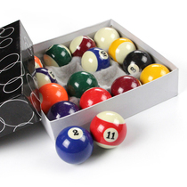 American black 8 sixteen color ball Fancy nine ball pool ball Crystal ball Snooker billiard table ball