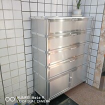 Endeavor to thicken stainless steel shoe cabinet Home Outdoor waterproof sunscreen Large capacity Balcony Dust Resistant Aluminum Alloy Shoes Cabinet Rack